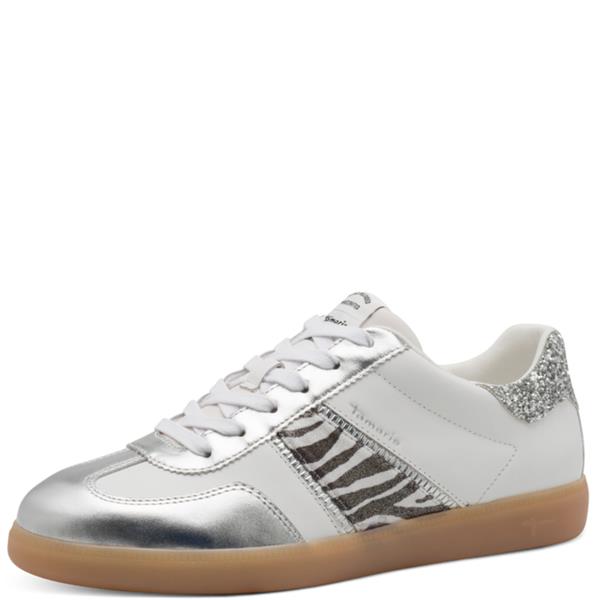 Tamaris Retro Zebra Print Trainer
