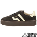 Gant CUZMANI Chocolate Brown/ Yellow Trainer