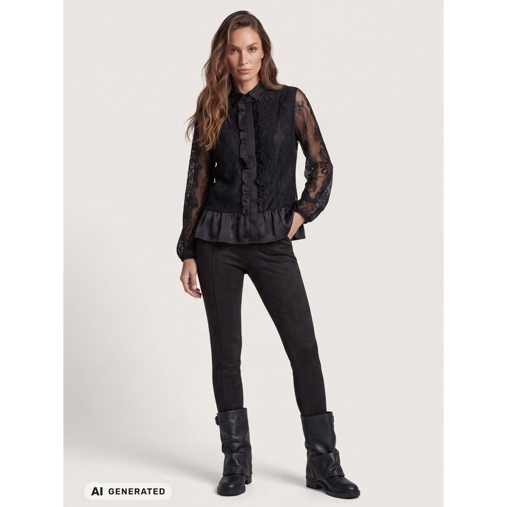 NÜ Denmark Essie Ruffle Blouse