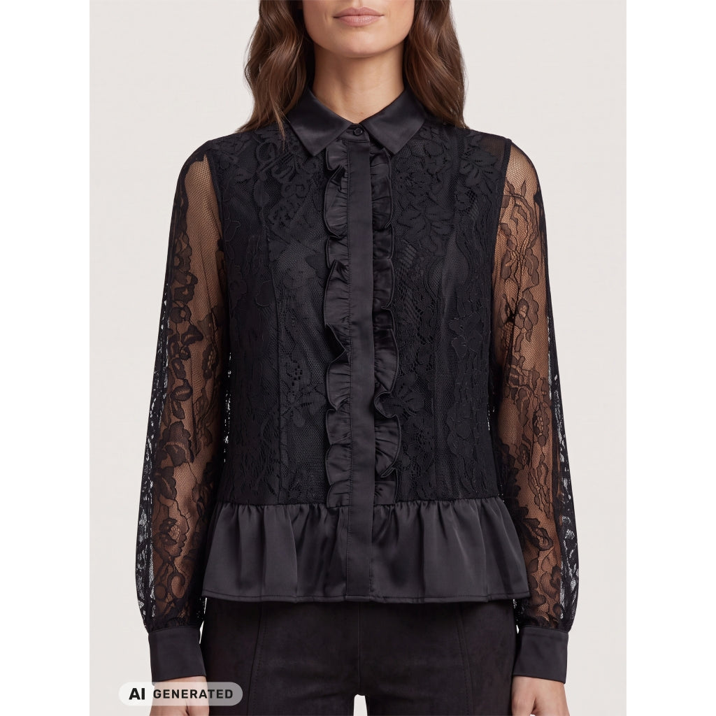 NÜ Denmark Essie Ruffle Blouse