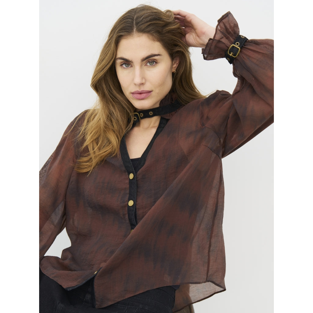 NÜ Denmark Erica Burgundy Shirt