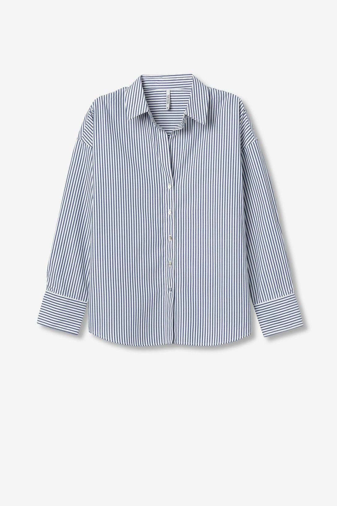 Tiffosi Blue Striped Shirt