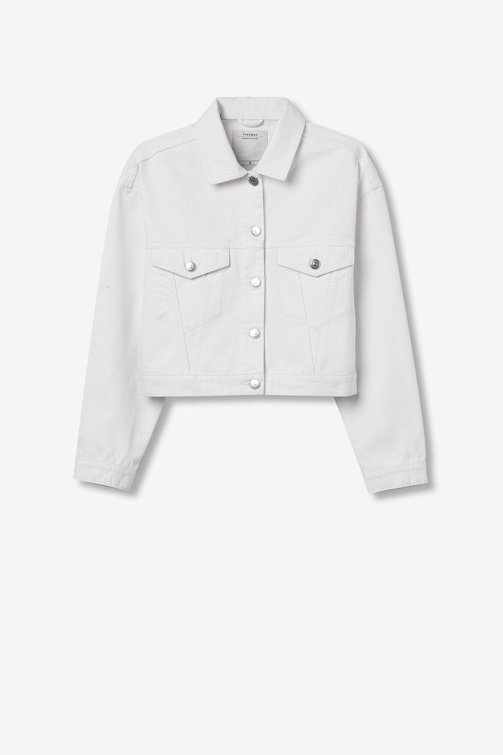 Tiffosi White Denim Jacket