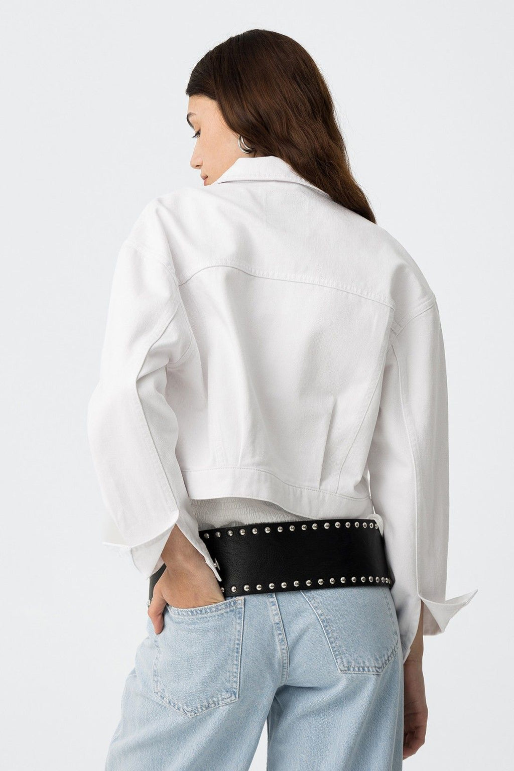 Tiffosi White Denim Jacket