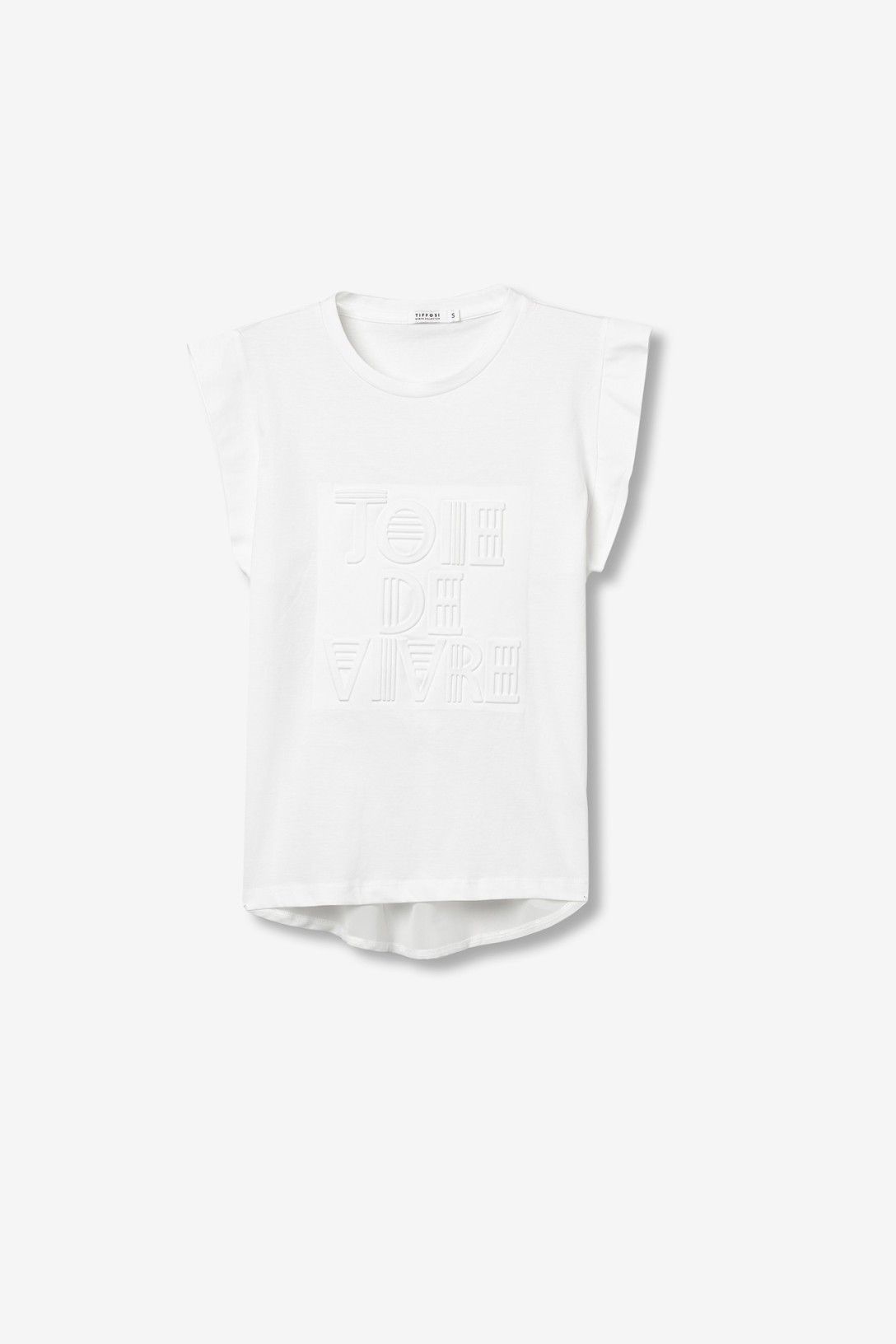 Tiffosi Paros White Tee Shirt