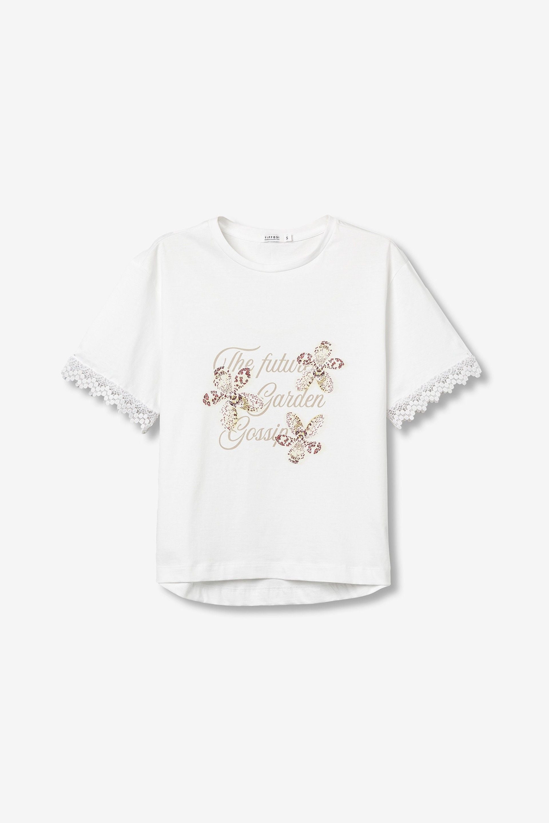 Tiffosi White Comfey Tee-shirt