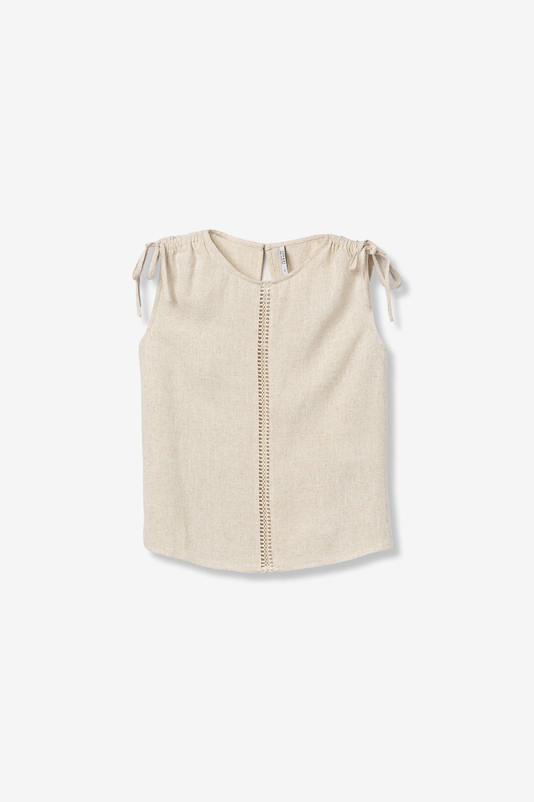 Tiffosi Zeki Beige Top
