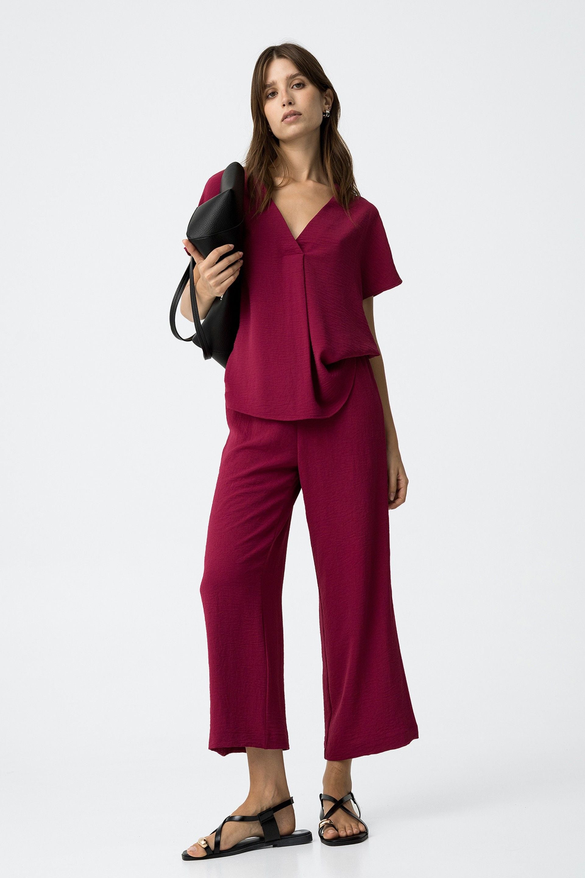 Tiffosi Francesca Fuchsia Red