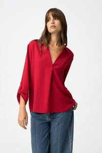 Tiffosi Atlantic Top in Red