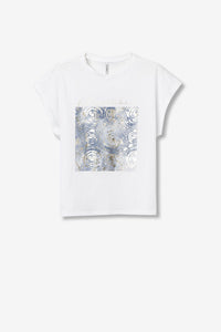 Tiffosi Madrid White Tee Shirt