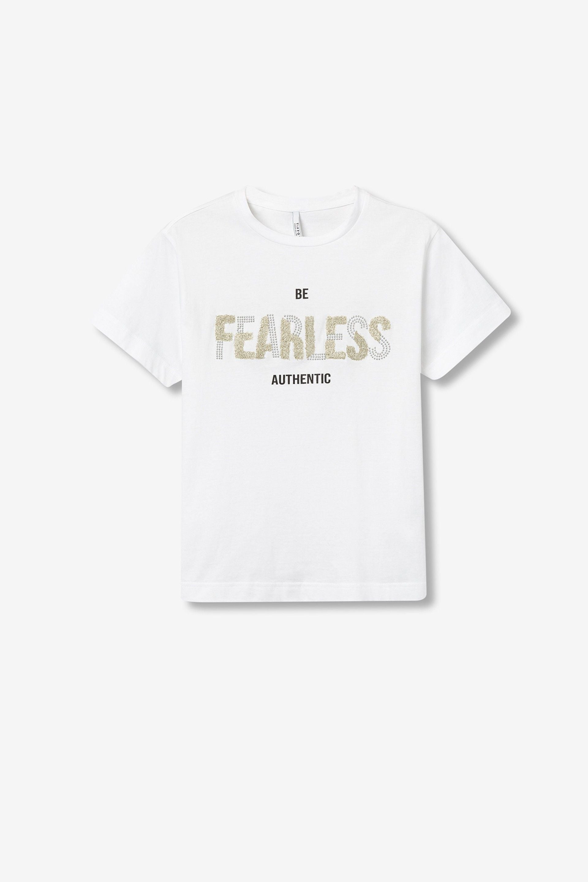 Tiffosi Patou White Tee Shirt