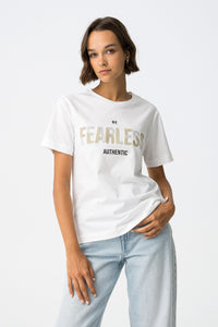 Tiffosi Patou White Tee Shirt
