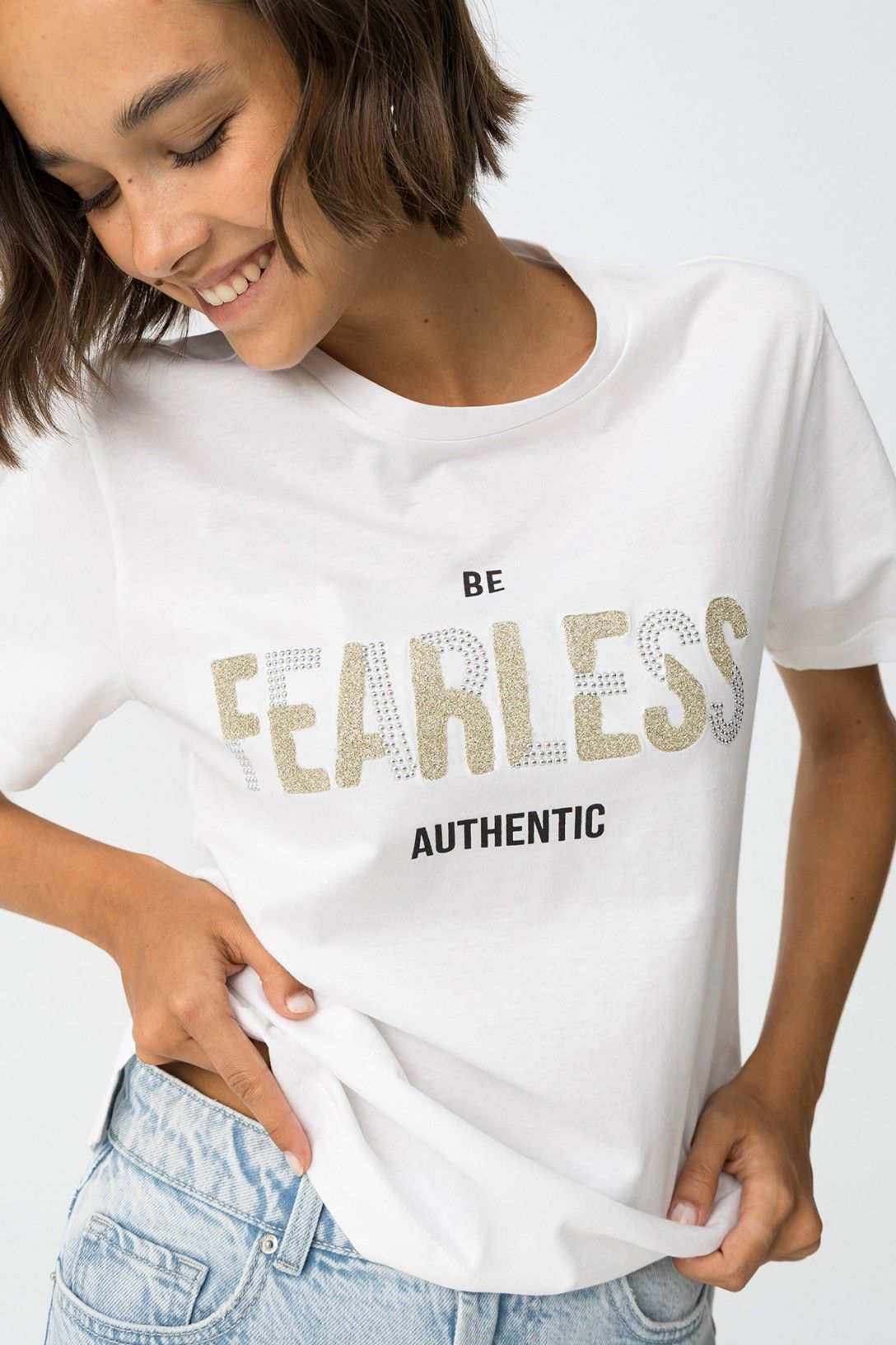 Tiffosi Patou White Tee Shirt