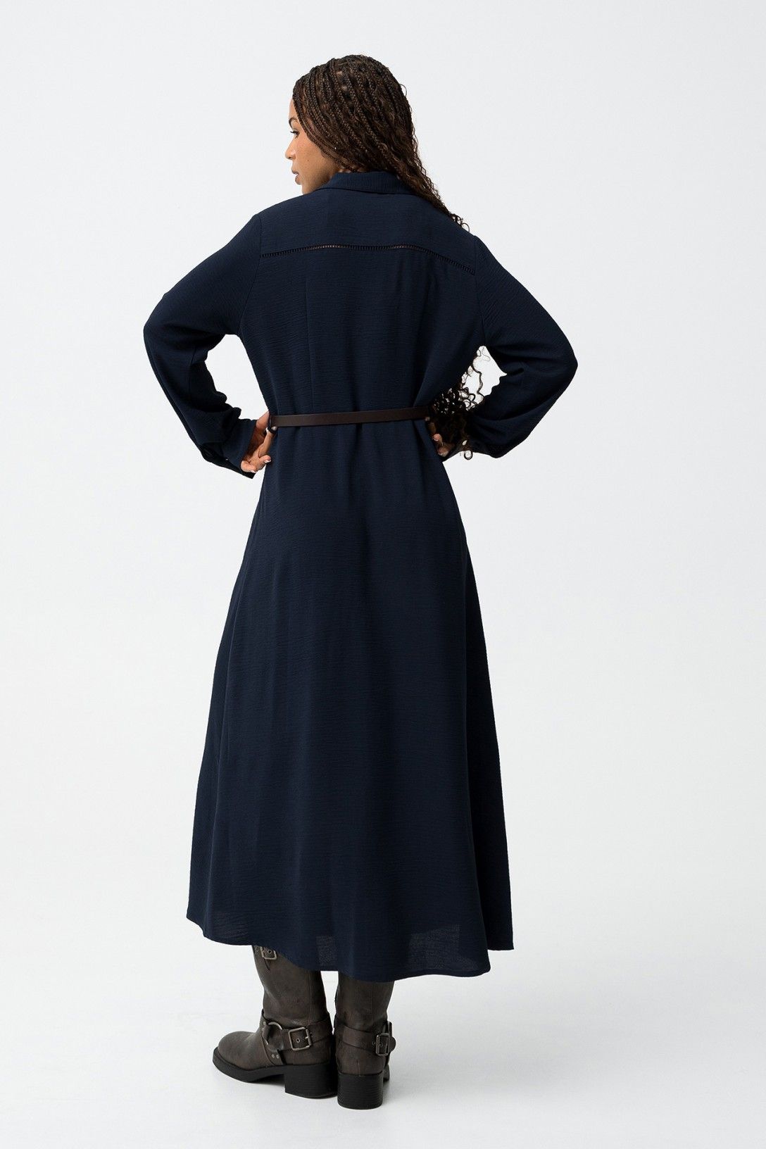 Tiffosi Serilia Dress in Navy