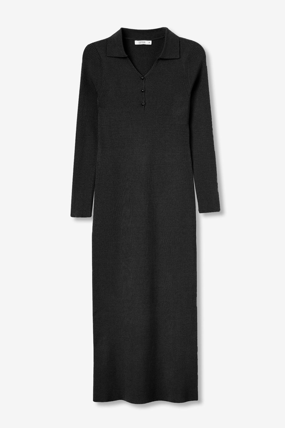 Tiffosi Narcisa Knitted Dress in Black