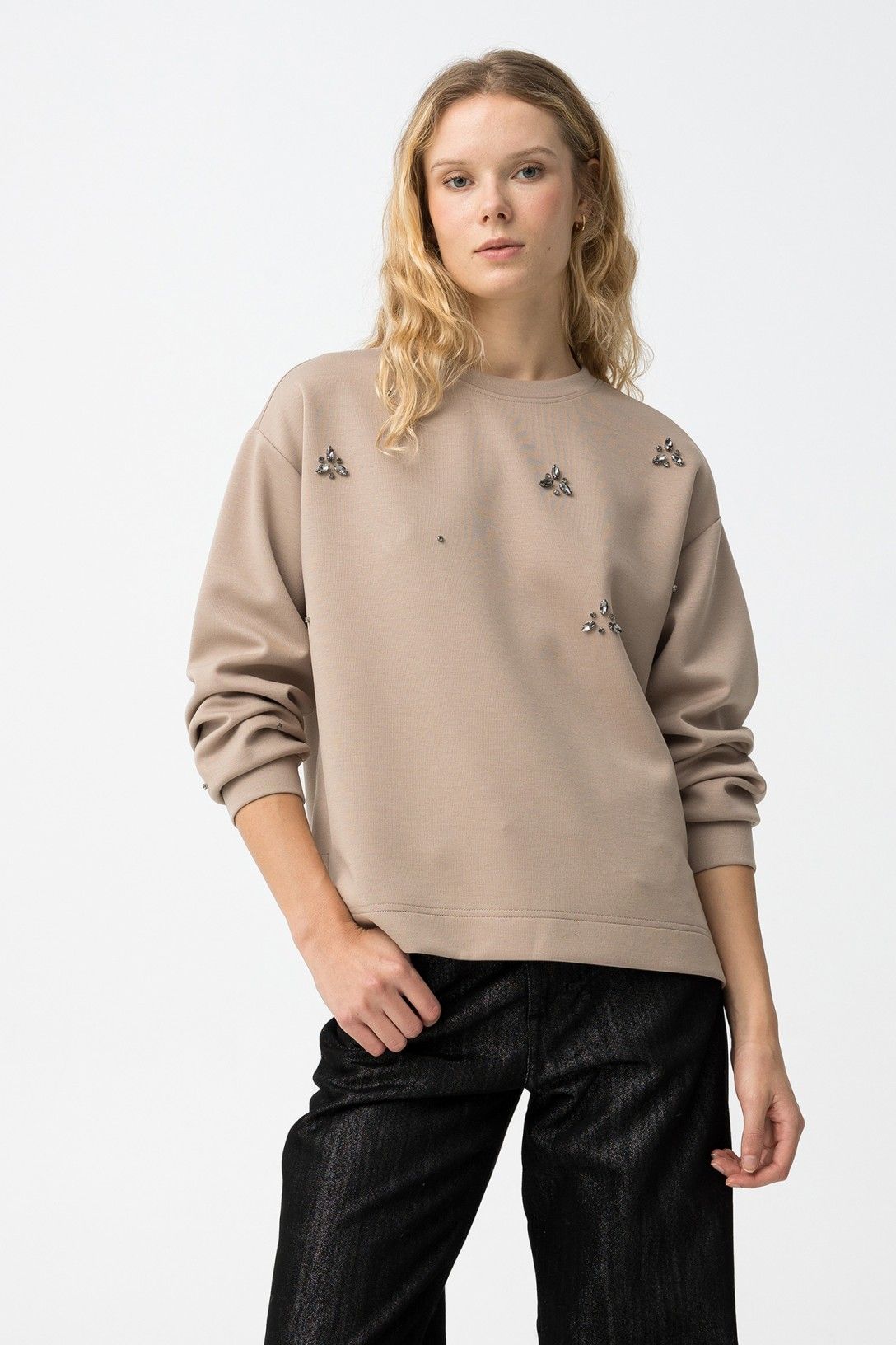 Tiffosi Aprile Black Sweatshirt