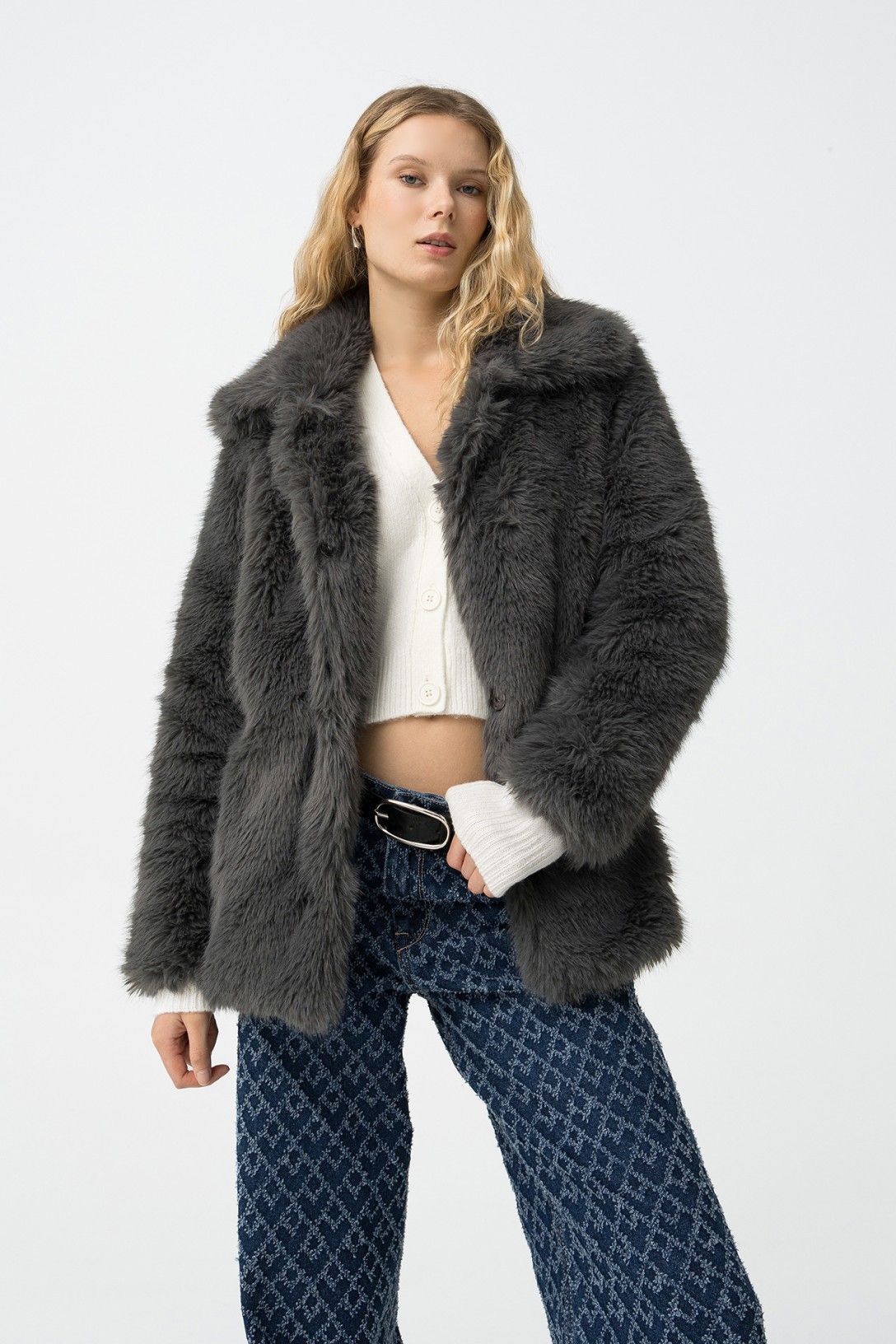 Tiffosi Bambi Coat in Grey