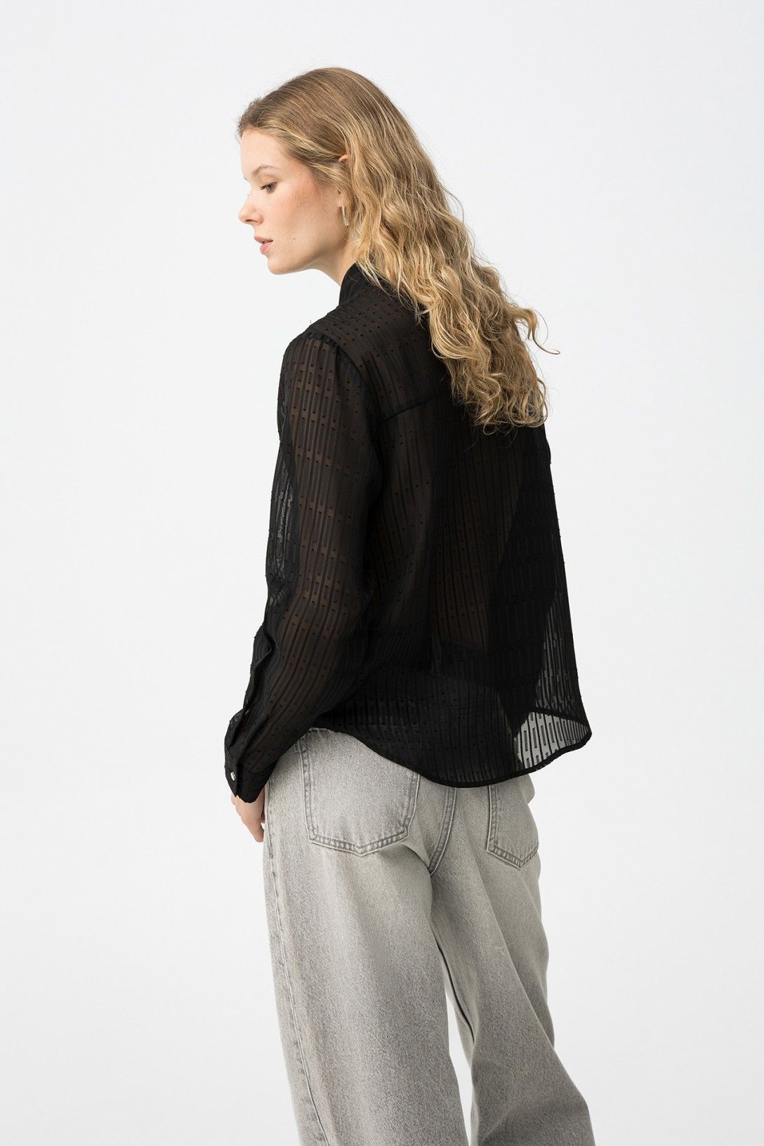 Tiffosi Reluzente Shirt in Black