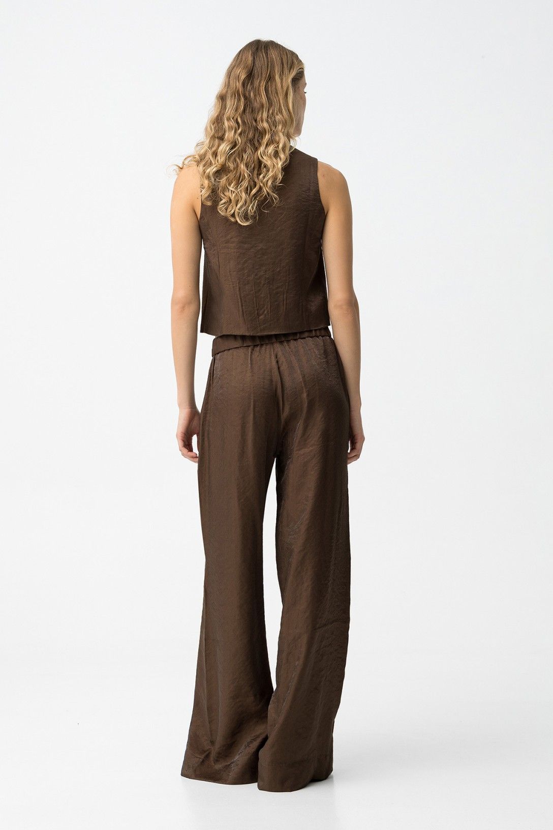 Tiffosi Fiesta Pants in Chocolate Brown