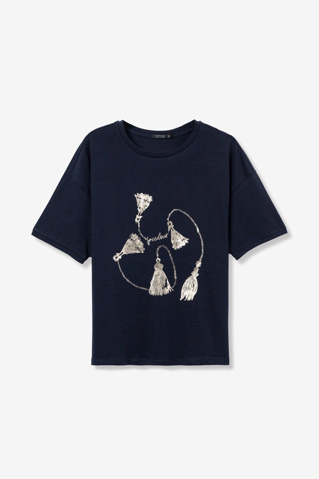 Tiffosi Maizena Tee Shirt in Navy