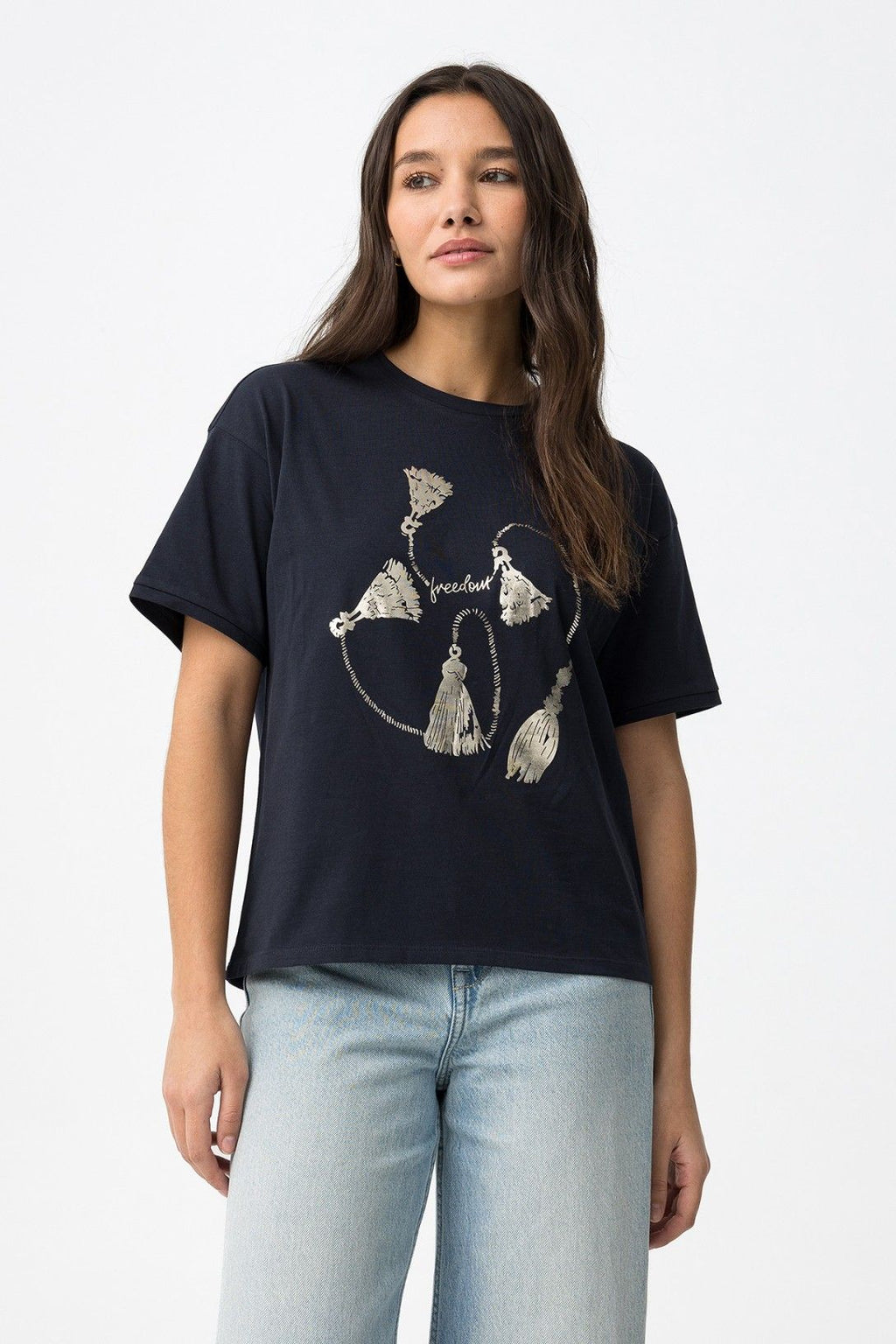 Tiffosi Maizena Tee Shirt in Navy