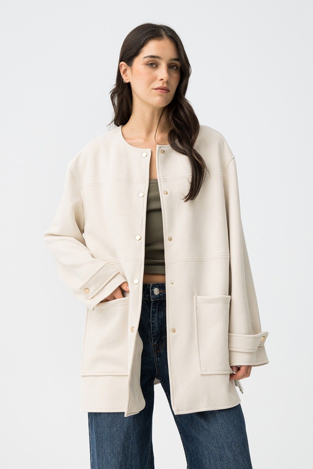 Tiffosi Ruby Cream Coat