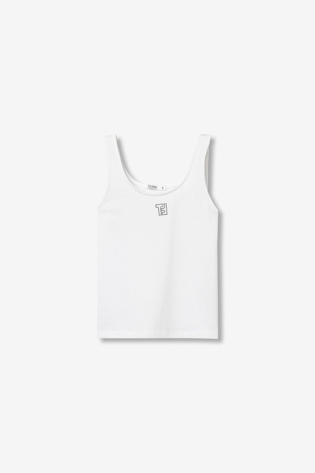 Tiffosi Santi Vest Top White