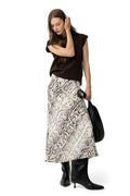 Tiffosi Skirt in Snakeskin