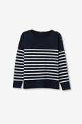 Tiffosi Venice Navy Stripe Light Jumper