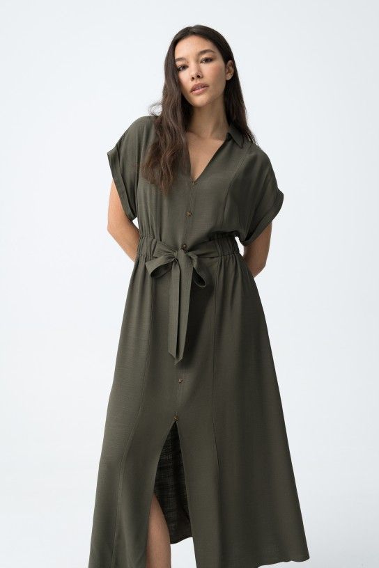 Tiffosi Camomila Dress in Green