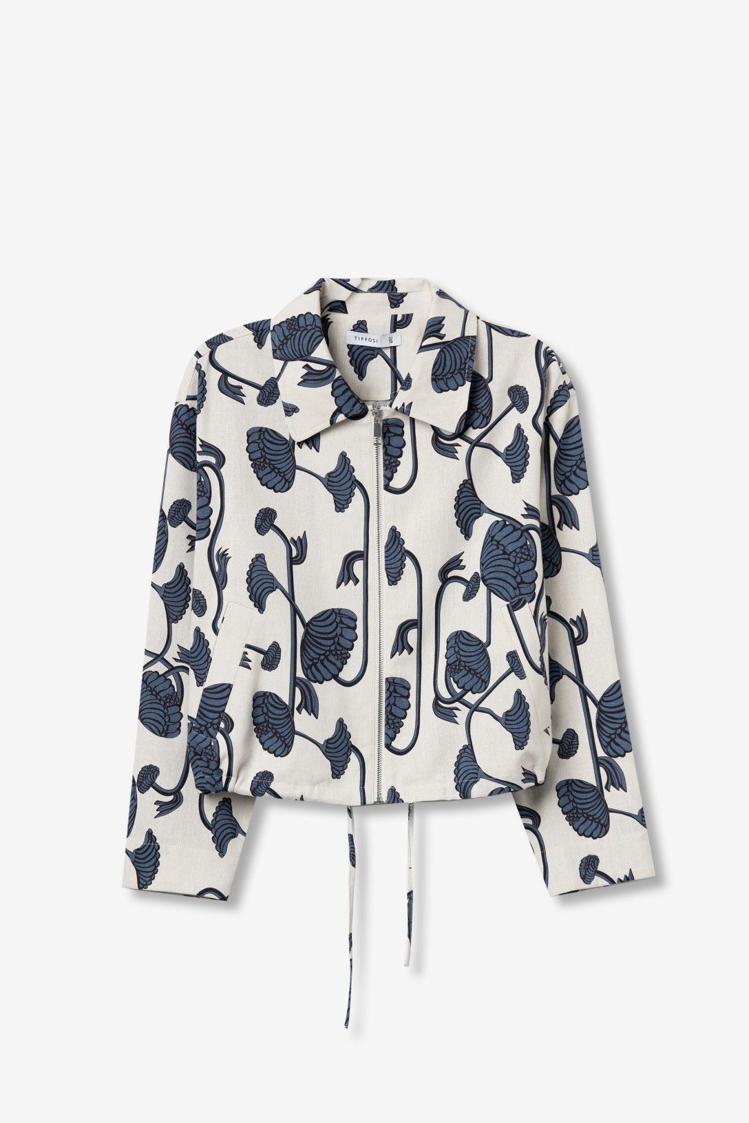Tiffosi Kiwi White/Blue Jacket