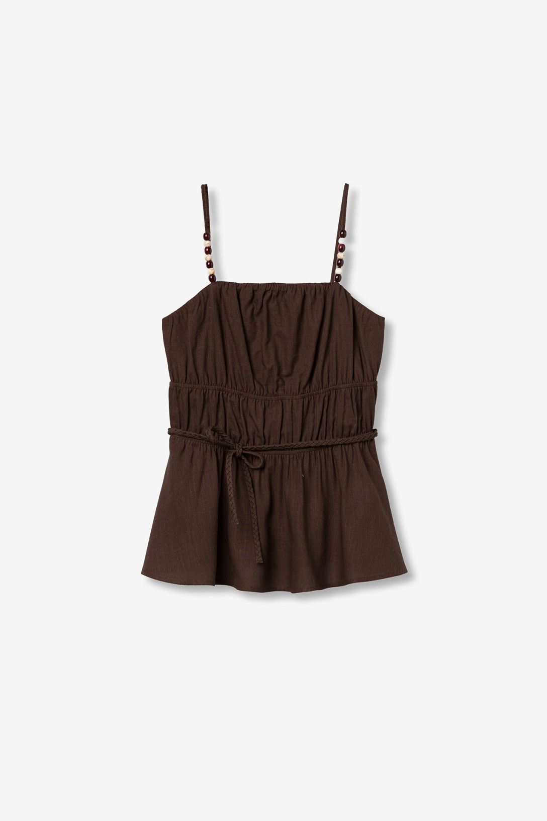 Tiffosi Brown Sun Top
