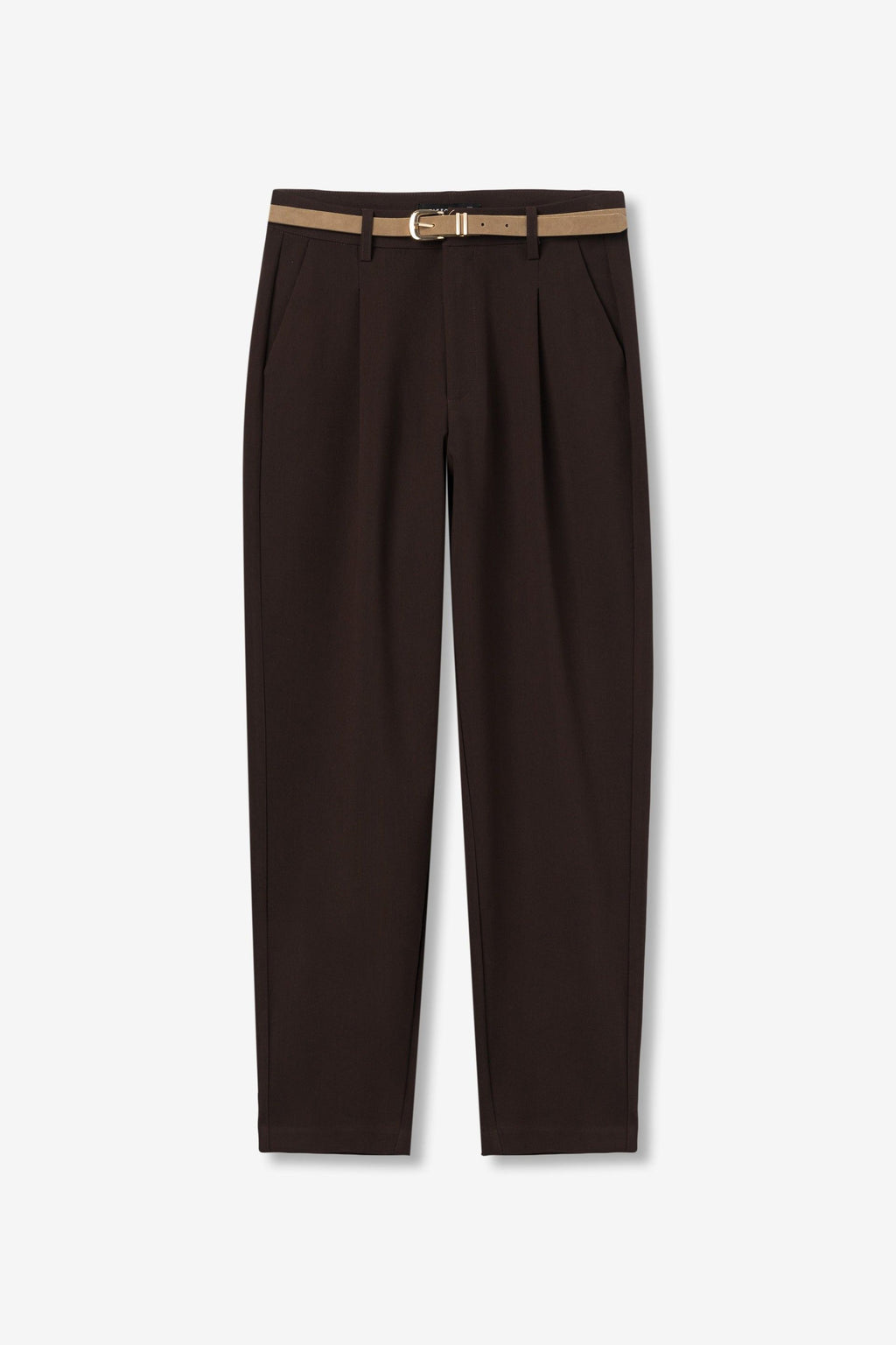 Tiffosi Lasso Brown Pants
