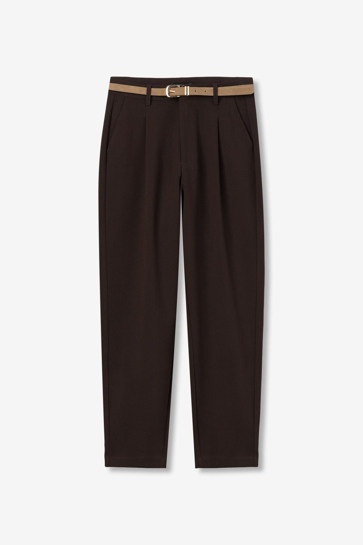 Tiffosi Lasso Brown Pants
