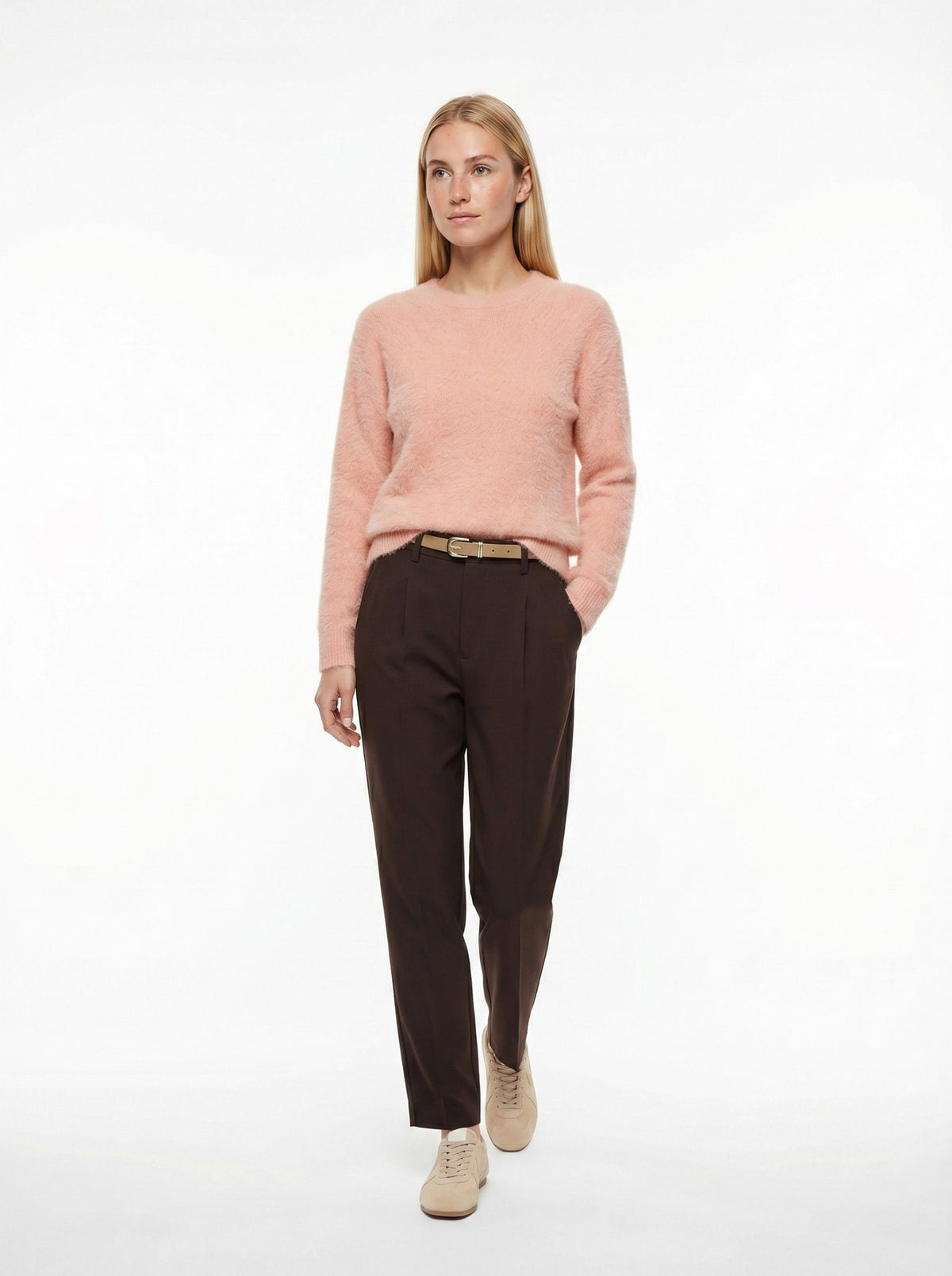 Tiffosi Lasso Brown Pants