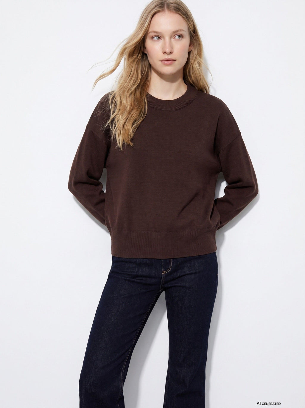 Tiffosi Chocolate Brown Jumper