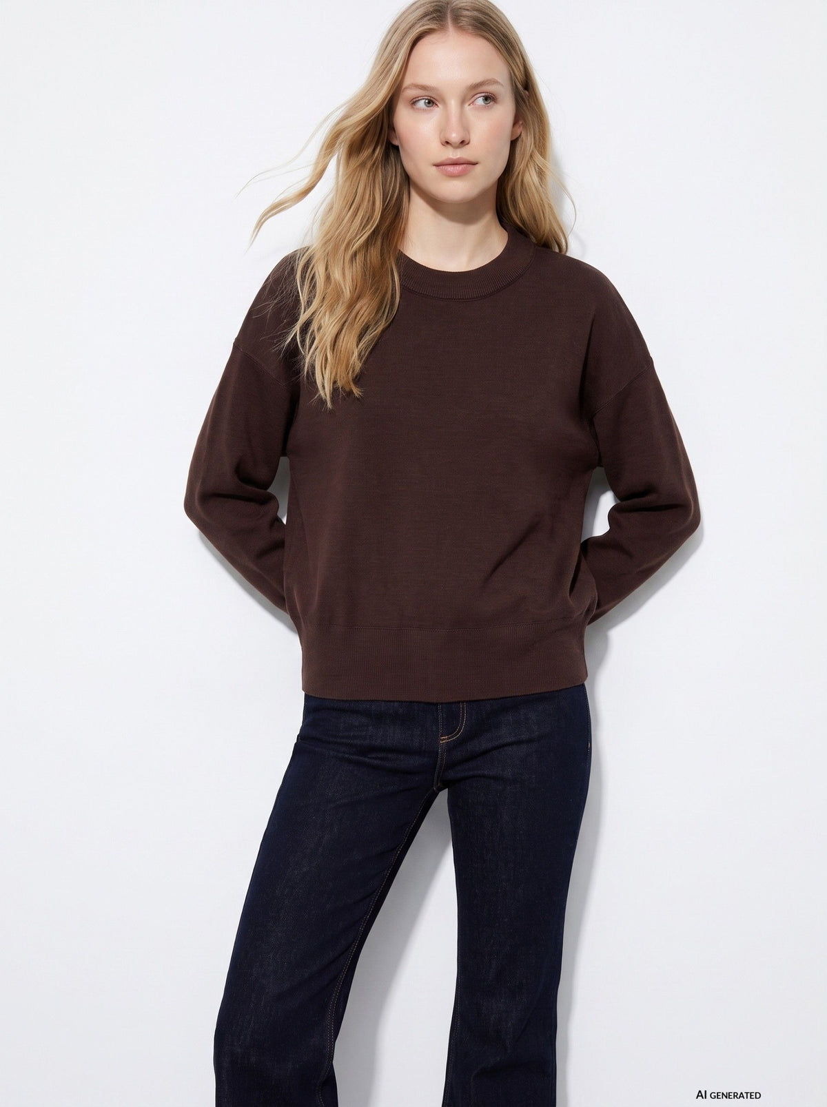Tiffosi Chocolate Brown Jumper