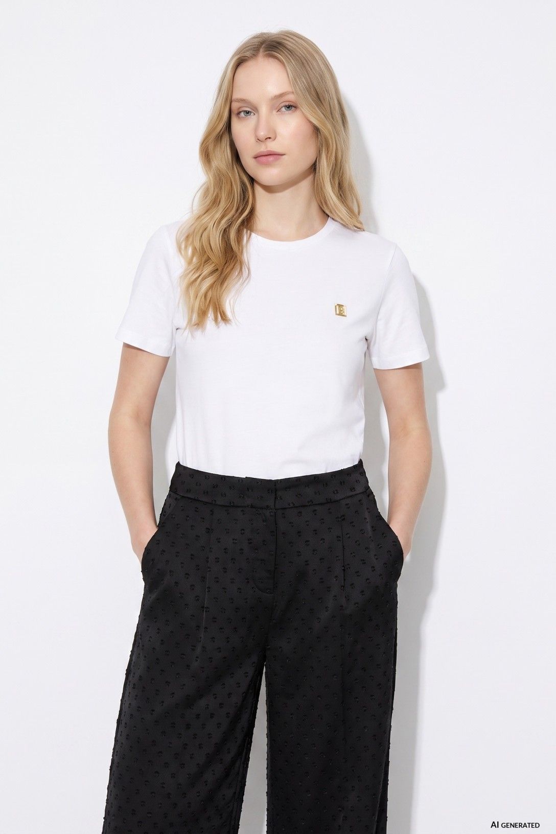 Tiffosi Kariz White Tee Shirt