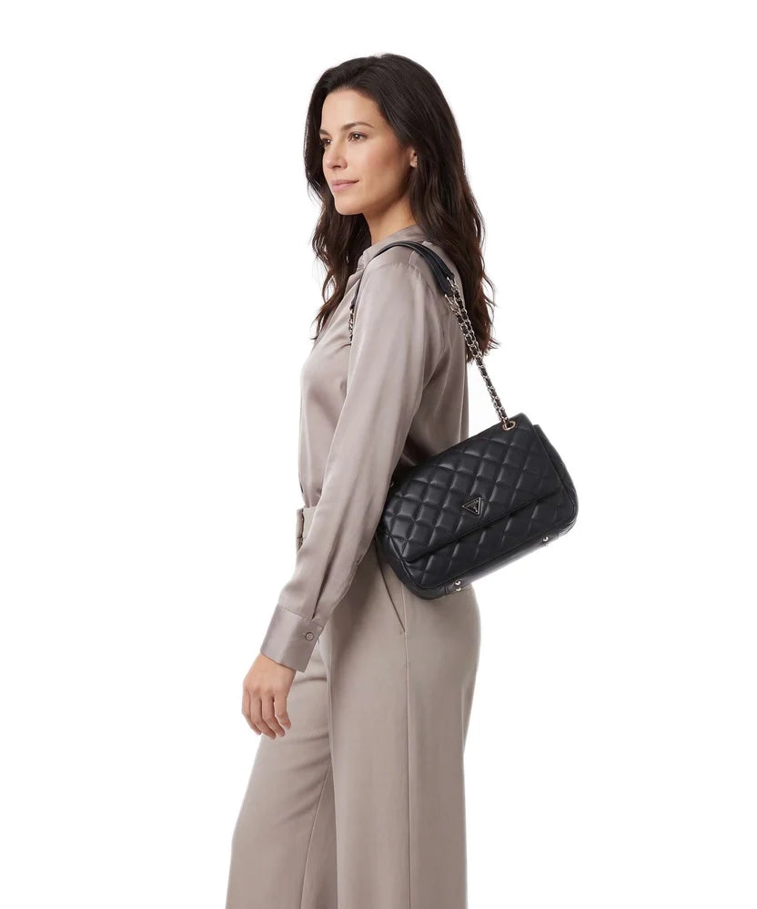 GUESS Juliet Shoulder Bag Black