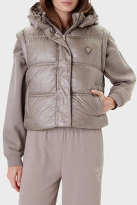 GUESS Ernestine Cropped Padded Jacket