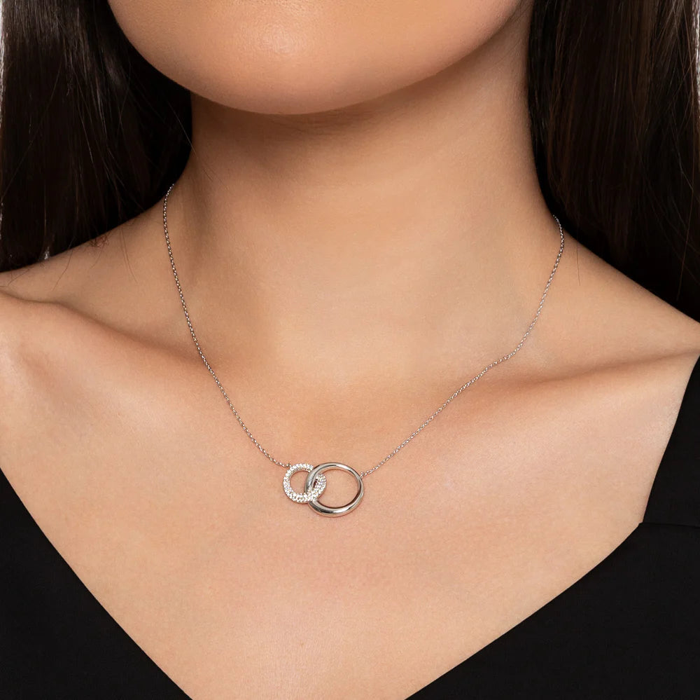 KNIGHT & DAY - Interlinking Circles Necklace