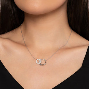 KNIGHT & DAY - Interlinking Circles Necklace
