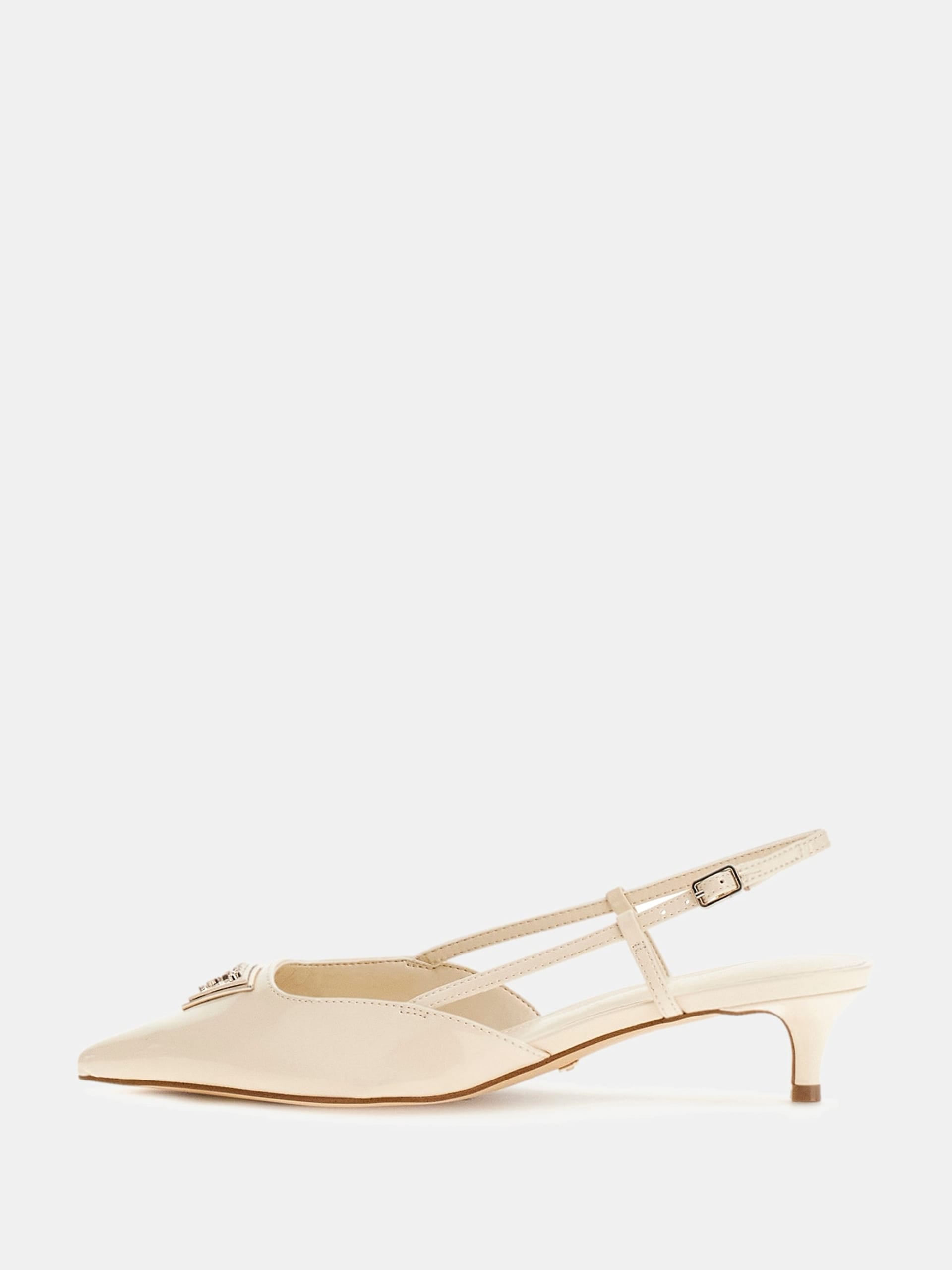 Guess Patent Slingback Pumps
