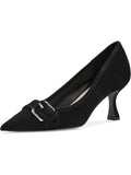 GUESS Black Suede Heeled Shoes