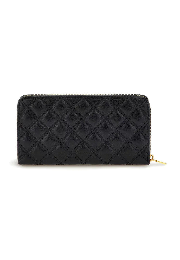 GUESS Giully Quilted Maxi Wallet Black