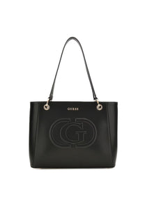 GUESS ECO MIETTA SHOULDER BAG BLACK