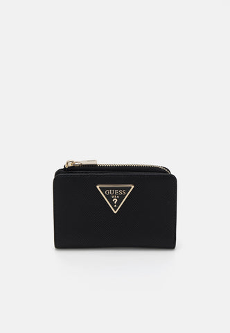 GUESS Laurel Zip Around Card Case Black