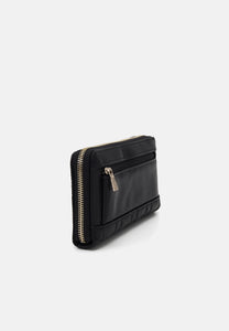 GUESS Assia Large Zip Around Wallet Black