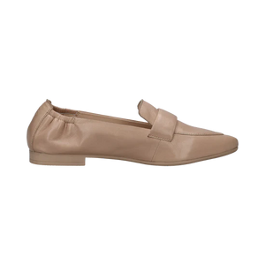 BAGATT Leather Nude Loafers