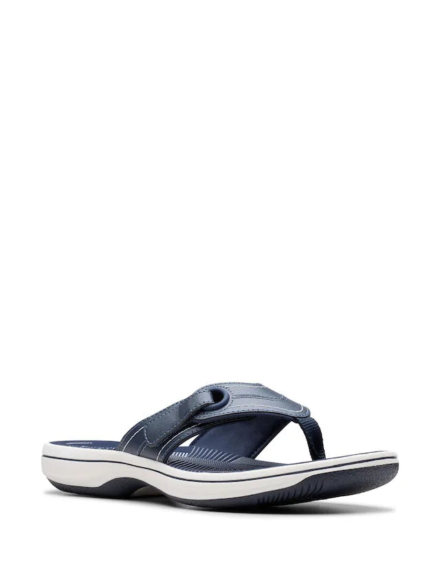 Clarks Brinkley Reyna Flip Flops Navy